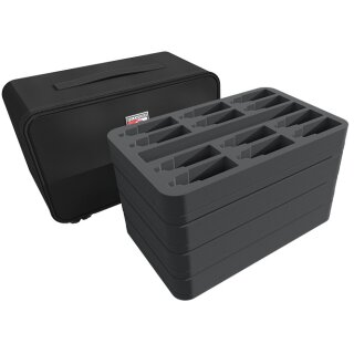 Feldherr MINI PLUS tasche für Farbfläschchen + Pinsel