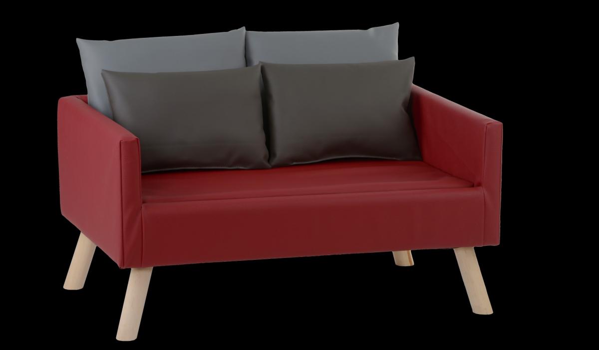 Silvio Design Hundesofa Daja rot