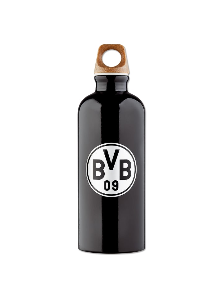 BVB BVB SIGG Trinkflasche schwarz 0,6l in Schwarz günstig kaufen 600ml