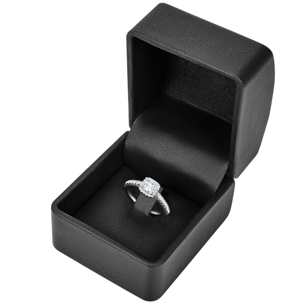 Trilani Bague en argent Argent sterling Oxyde de zirconium (CZ) en Argent Bague