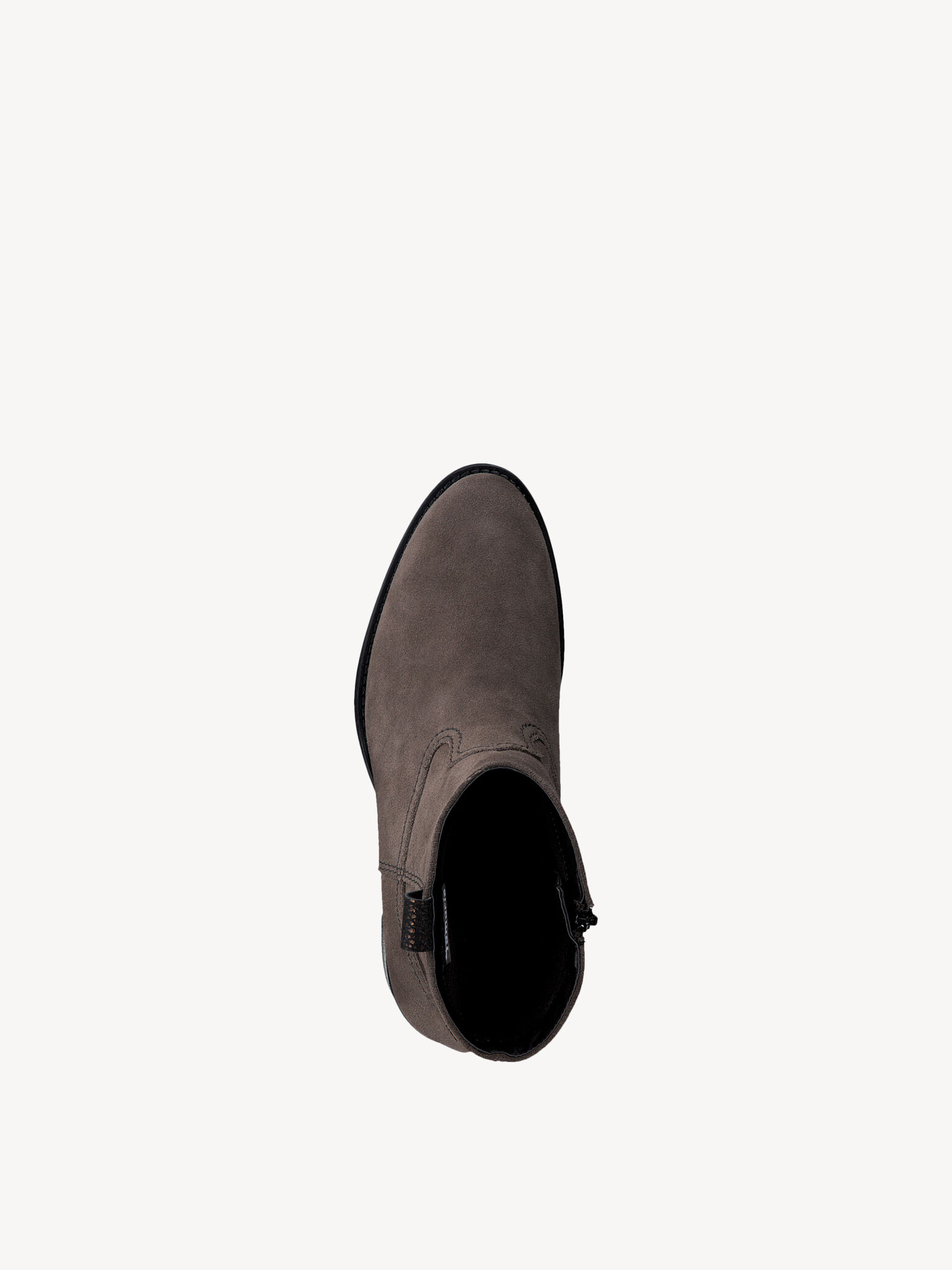 Bottes de cow-boy en cuir - beige