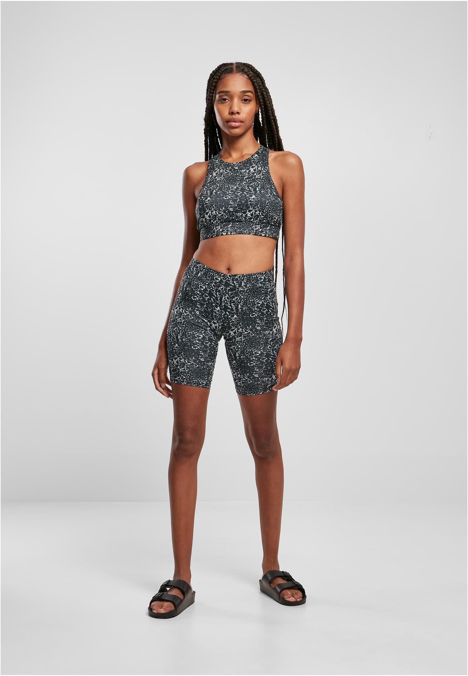 URBAN CLASSICS Sport-BH Damen Ladies Tie Dye Sports Bra