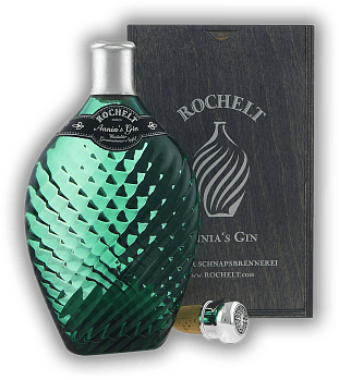 Rochelt Annia's Gin 0,35 Liter Rochelt Annia's Gin 0,35 Liter Eine Besonderheit für den Gin-Liebhaber. 0,35	 Liter - Vol 50%