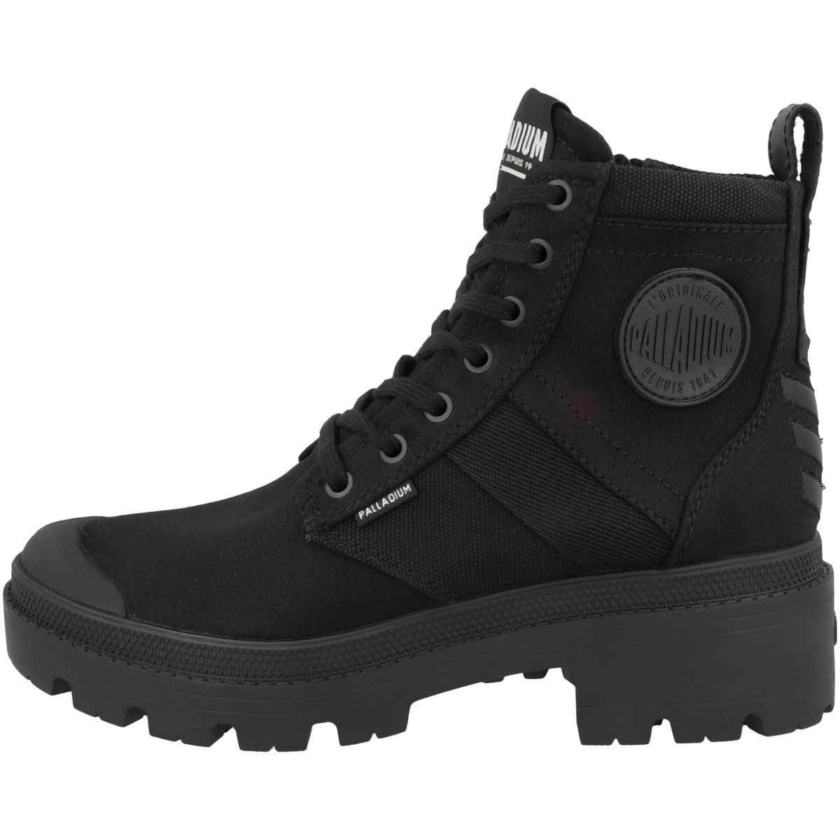 Palladium Pallabase Hi Army Schnürboots schwarz