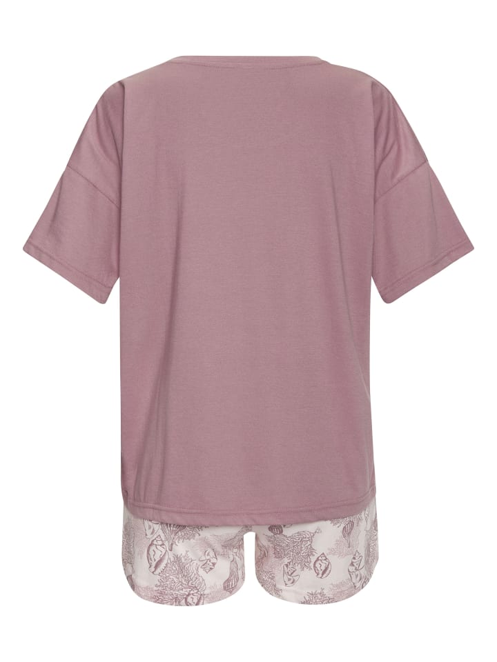 VIVANCE DREAMS Shorty in mauve-gemustert günstig kaufen