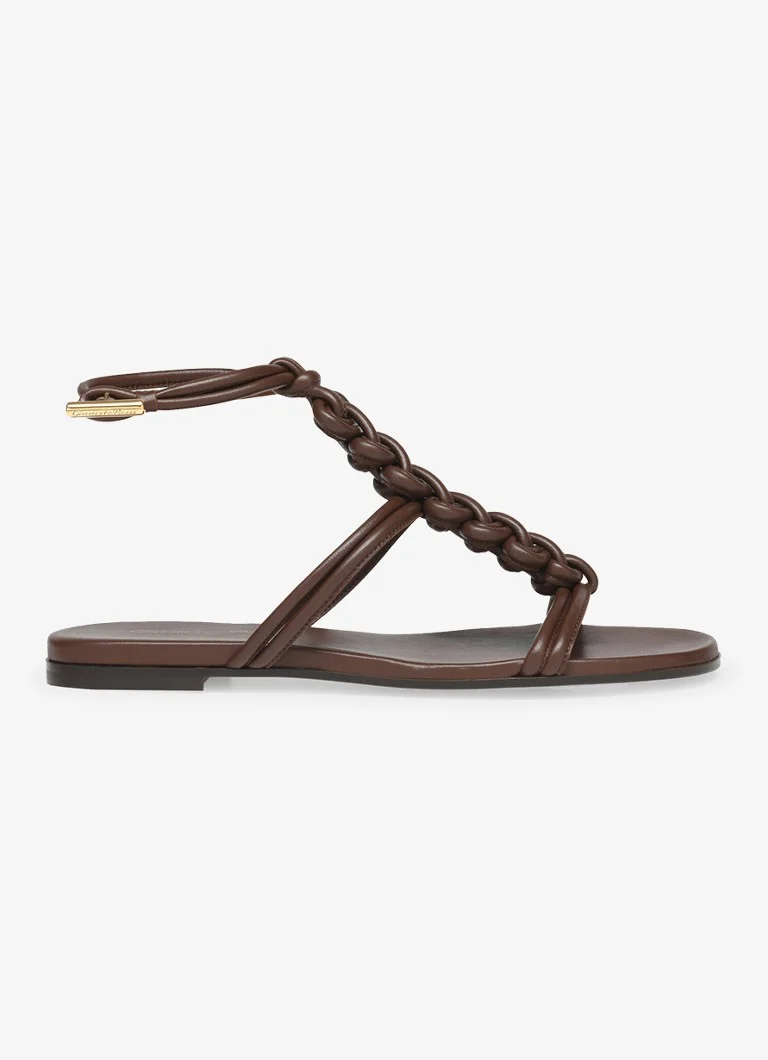 Gianvito Rossi Capua ādas sandales