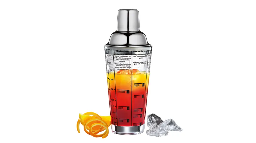 cilio Cocktailshaker mit Rezepten