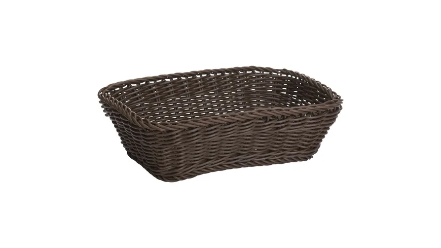 WESTMARK Brotkorb rechteckig  31x21x9cm braun
