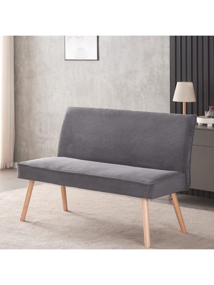 B&D Home Sitzbank PAUL in Anthrazit günstig kaufen