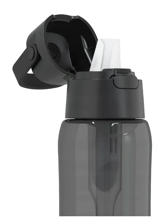Dafi Solid Fitmania Black 0,5 l - Gertuvė su filtro įdėklu