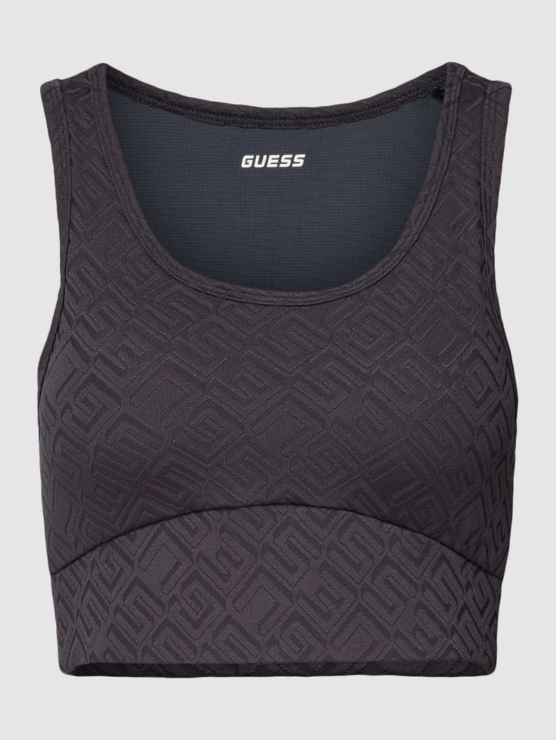 BH mit Label-Details in schwarz