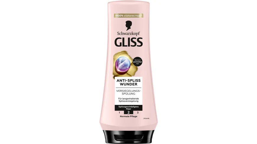 GLISS Spülung Anti-Spliss Wunder 200 ml 200 ml