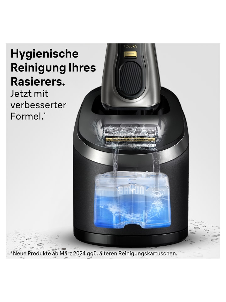 Braun Reinigungskartuschen für Elektrorasierer 