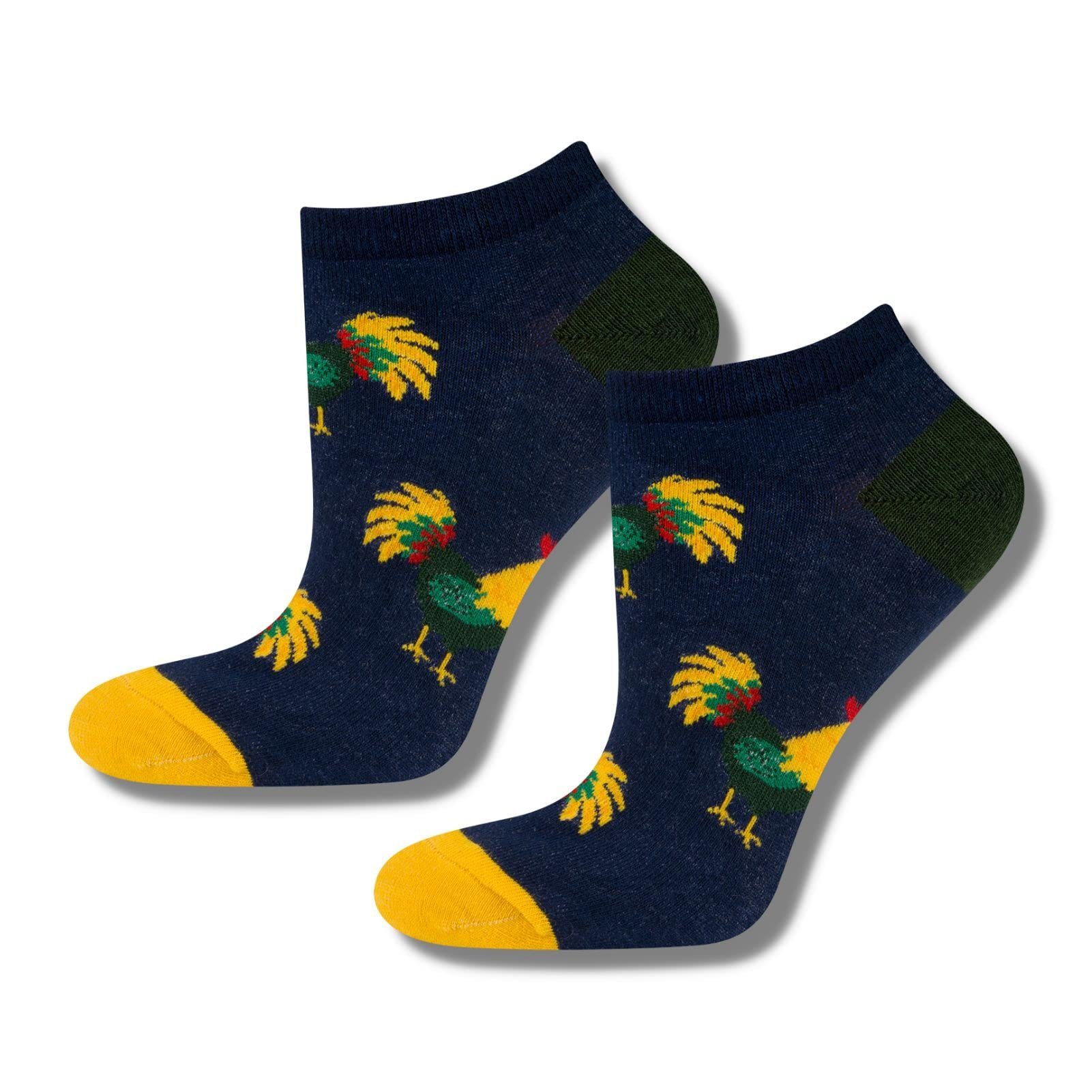 Soxo Socken Ostern Geschenke Für Männer (Box, 2-Paar, Set) Damen Socken Bunt 2 Größen