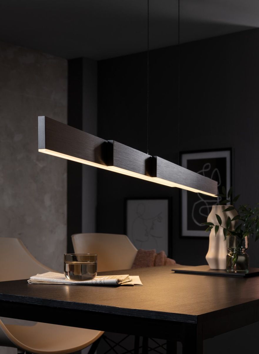 Paul Neuhaus LED Pendelleuchte Pure-Moto-Rise Grau