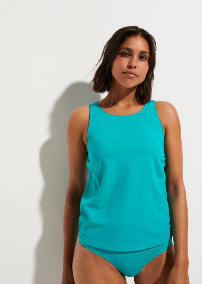 Tankini Oberteil aus recyceltem Polyamid
