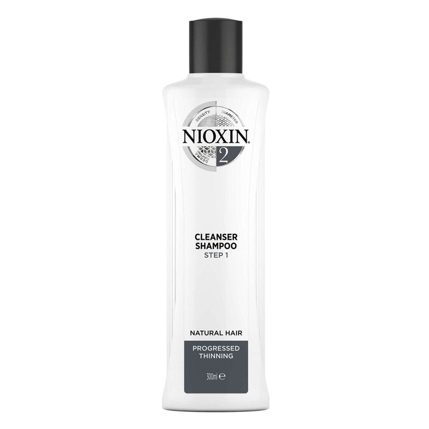 Nioxin Nioxin System 2 Shampoing Chute Avancée - Cheveux Naturels et très Fins 300 ml