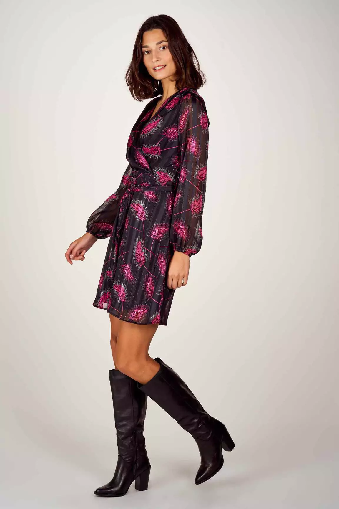 Morgan Robes Courtes Femme couleur noir