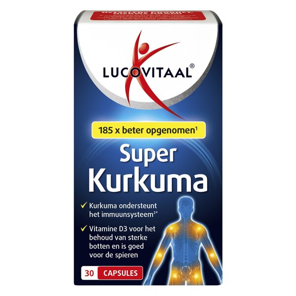 Lucovitaal Super Capsule di Curcuma, 30 pezzi