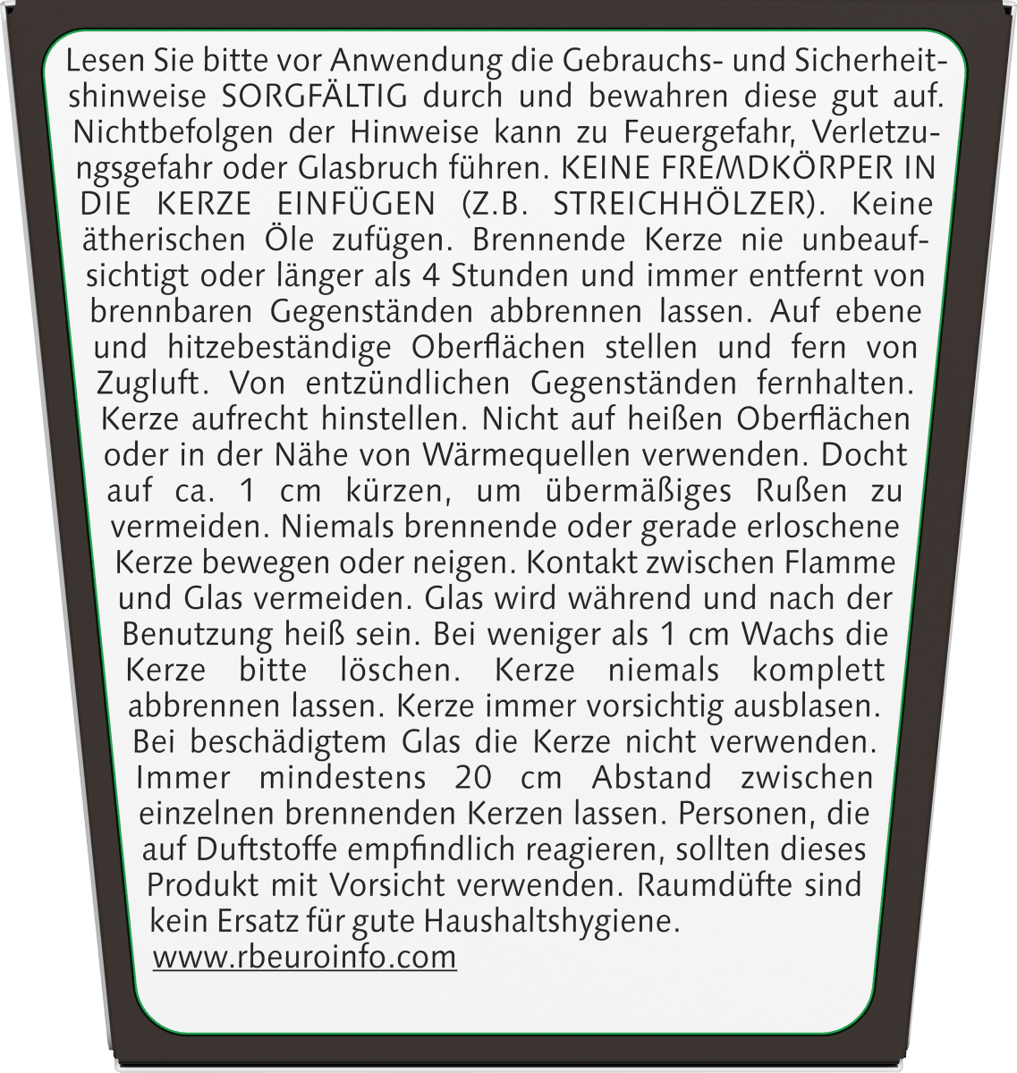 Duftkerze im Glas Sandelholz & Wildrose 105g, 1 St