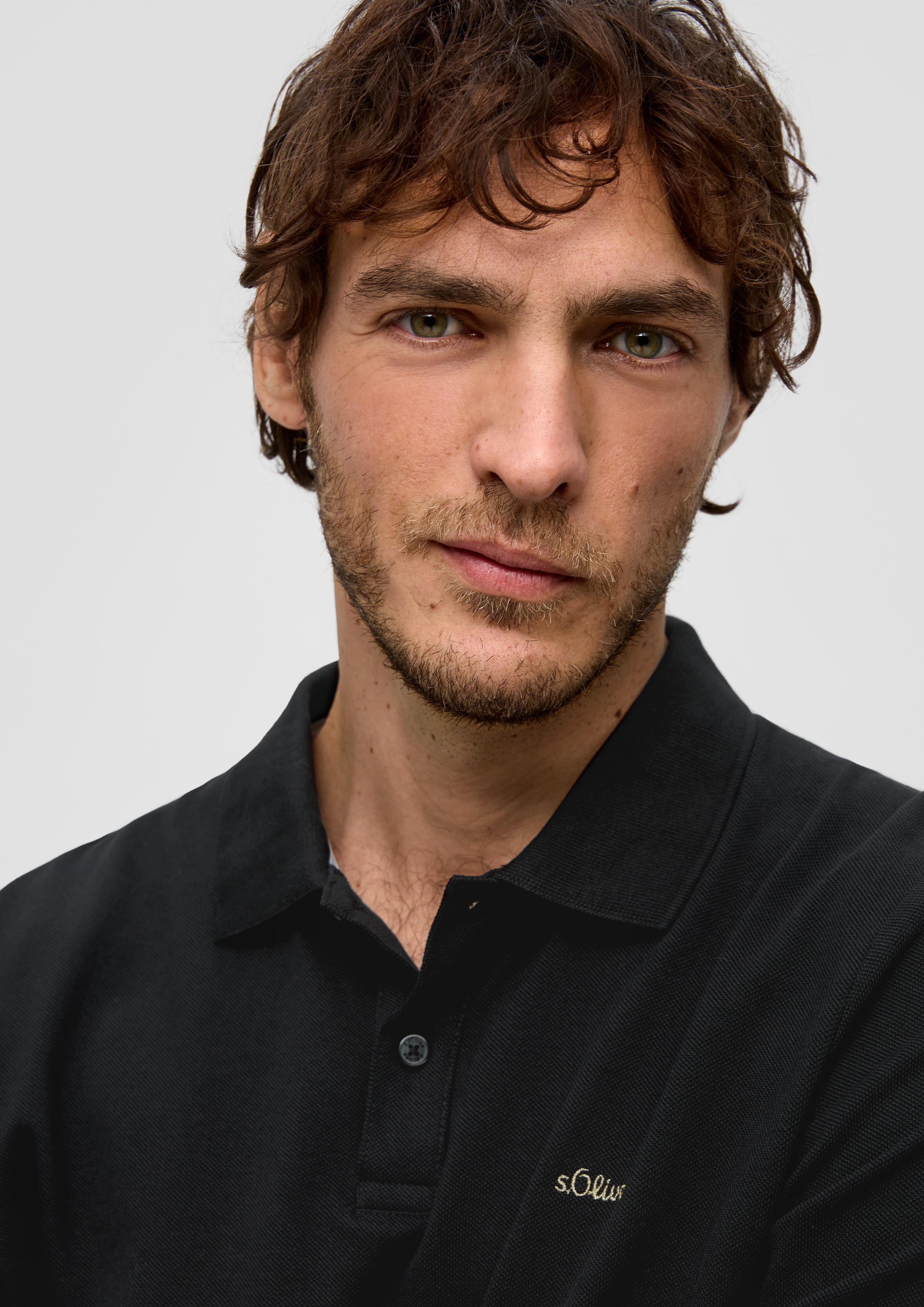 Poloshirt aus reiner Baumwolle  2143941-99D2