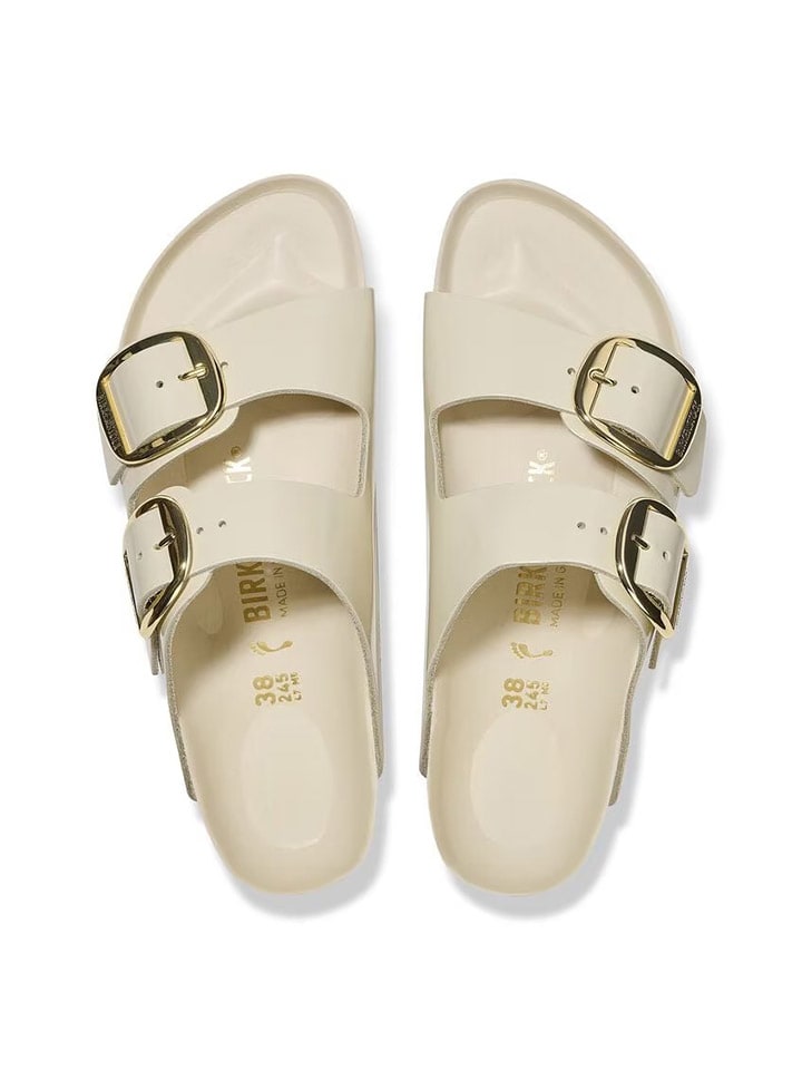 Birkenstock Leder-Pantoletten 