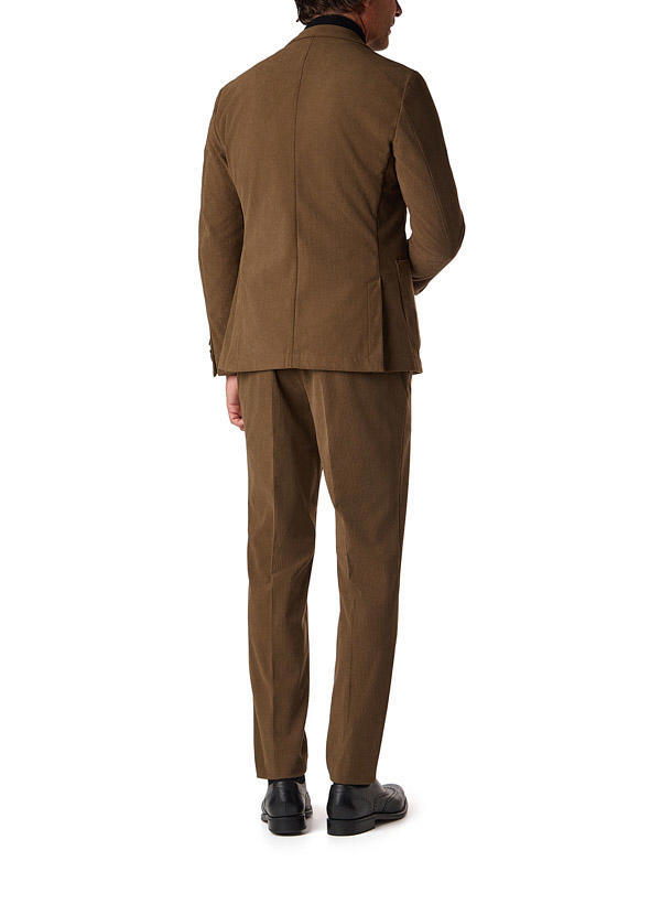 BOSS Black, Anzug Hanry-Genius, Slim Fit, Cord ungefüttert waschbar, olivgrün