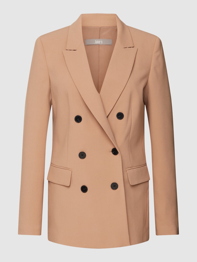 Blazer mit Pattentaschen in sand