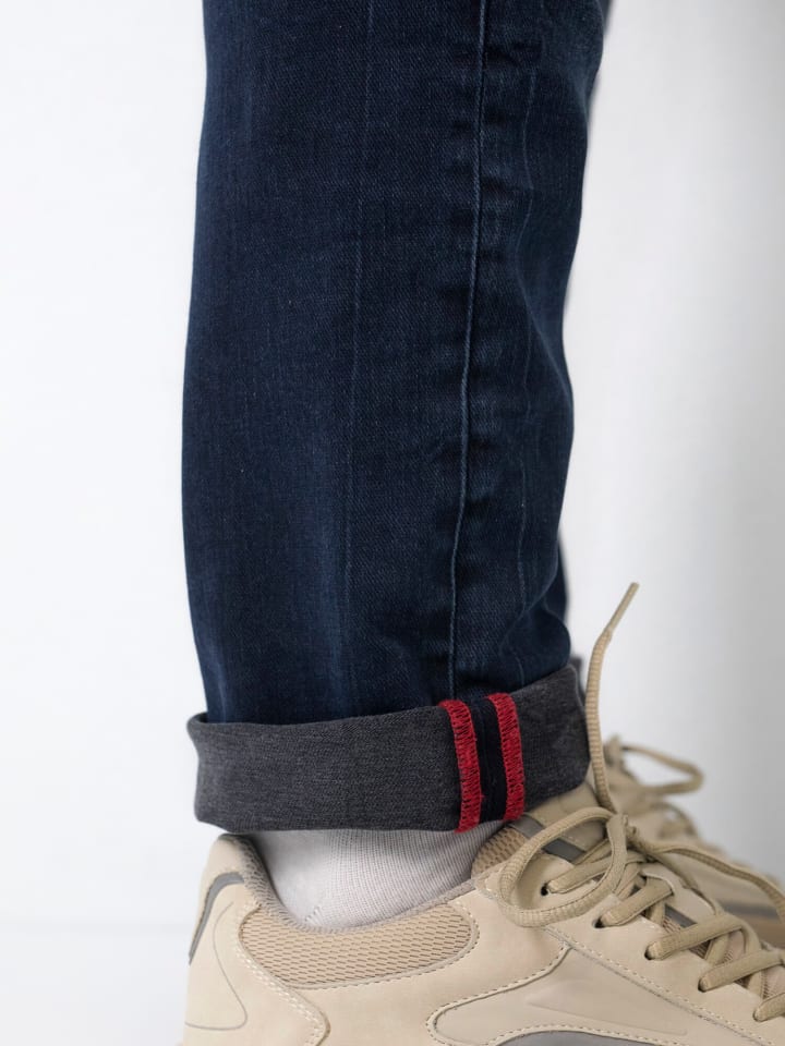 Petrol Industries Slim Fit Jeans Jackson in Blau günstig kaufen