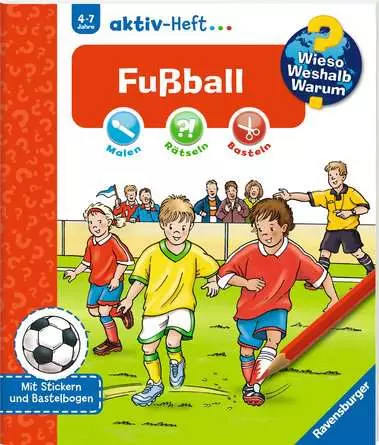 Ravensburger Wieso? Weshalb? Warum? aktiv-Heft: Fußball