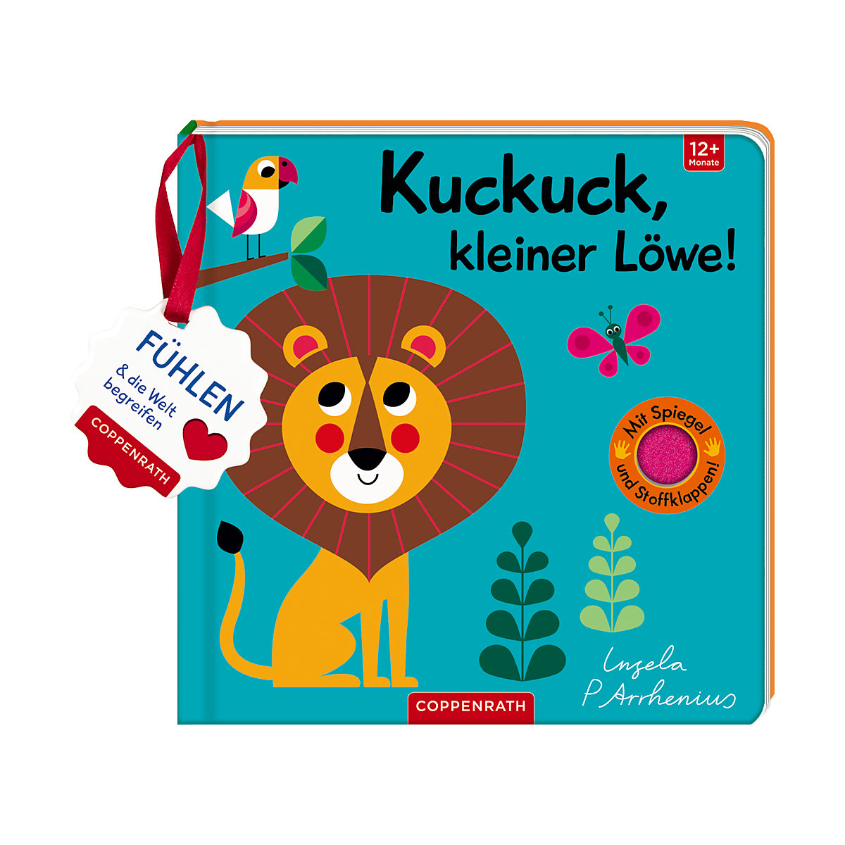 Mein Filz-Fühlbuch: Kuckuck, kleiner Löwe!