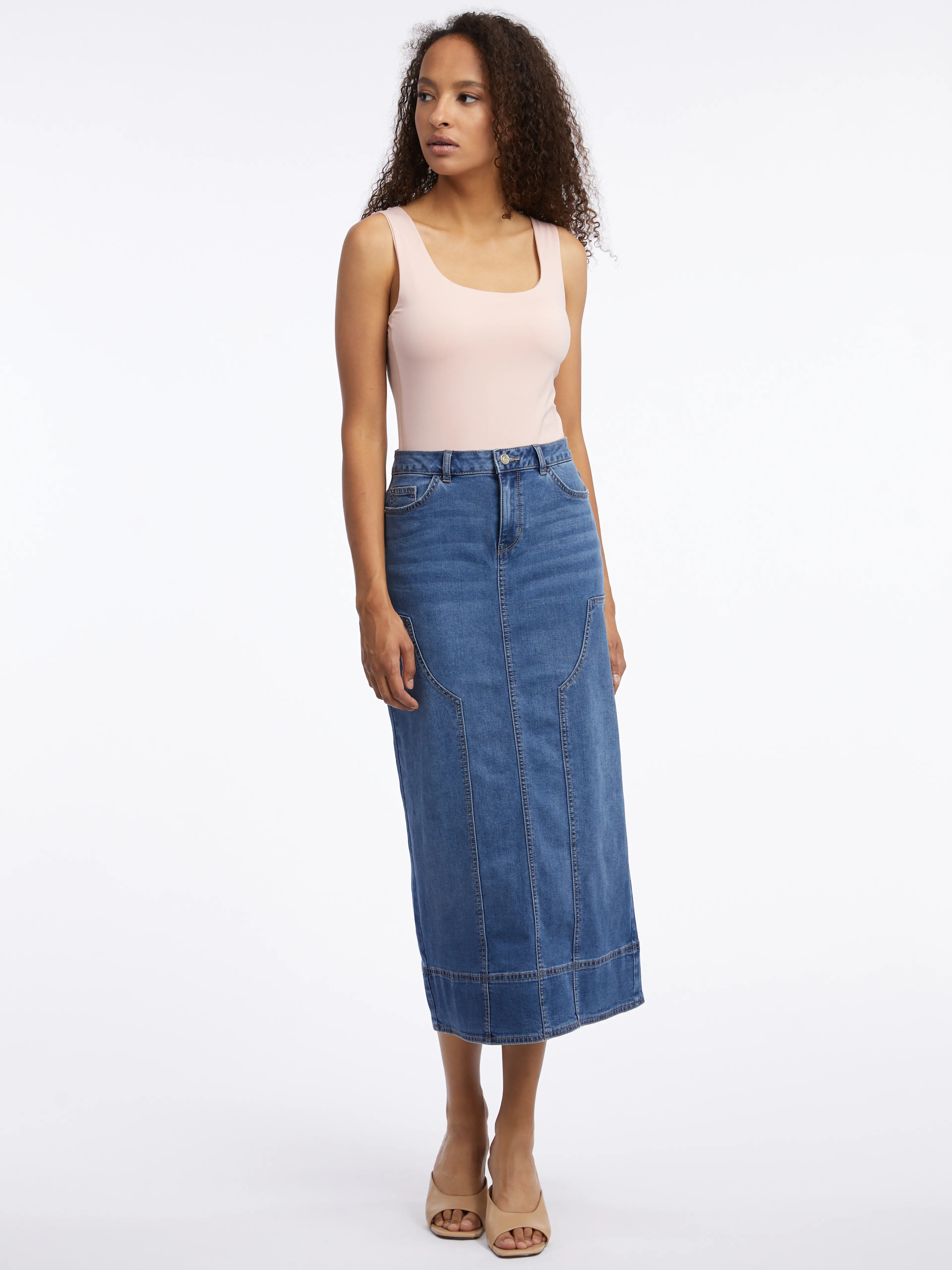 Hellrosa Damen-Tanktop ORSAY