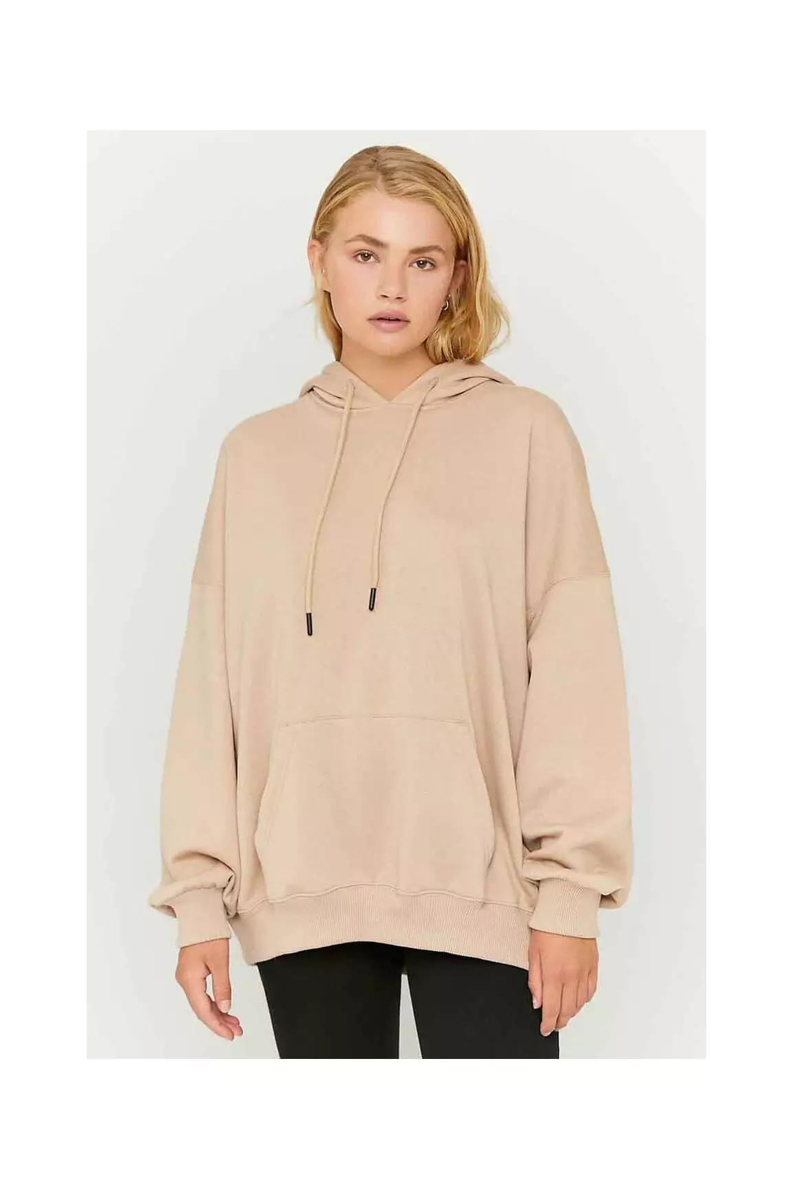 Tally Weijl Sweat Capuche Femme couleur beige