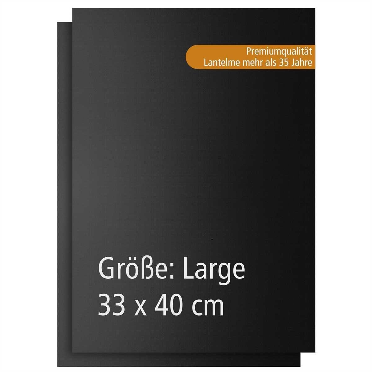 Lantelme Backmatte 2 Stück Set Backmatten, (2-tlg), 33x40cm für Backblech