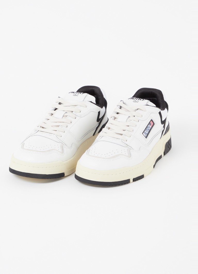 Autry CLC leather sneaker with suede details