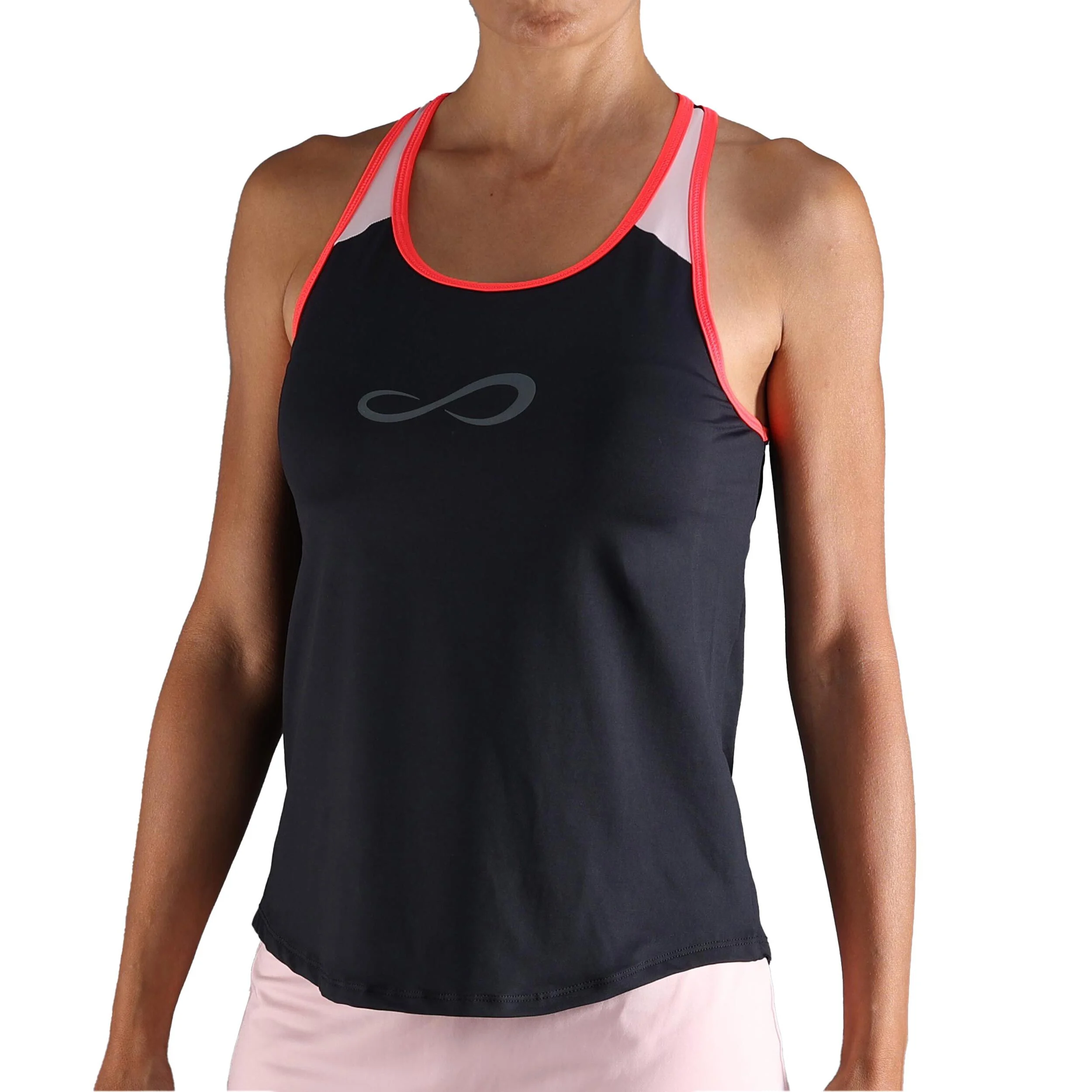 Speed II Tank-Top Damen - Schwarz, Rot