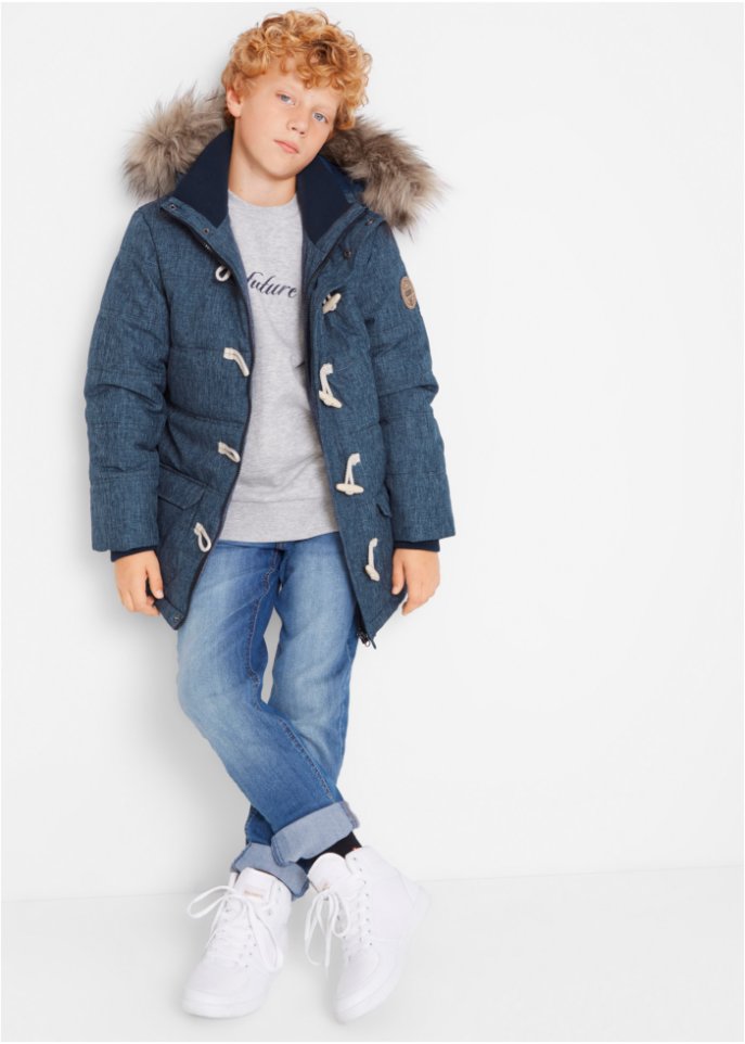 Jungen Winter-Duffle-Jacke
