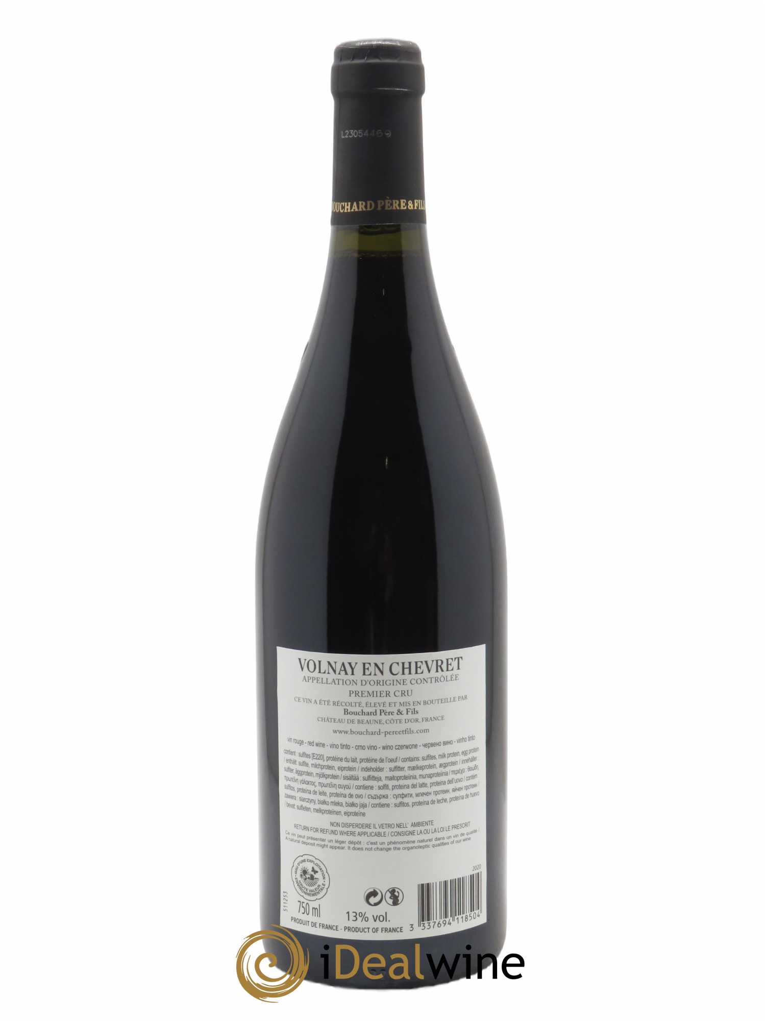 Volnay 1er Cru En Chevret Bouchard Père & Fils  2020 - Lot de 1 Bouteille