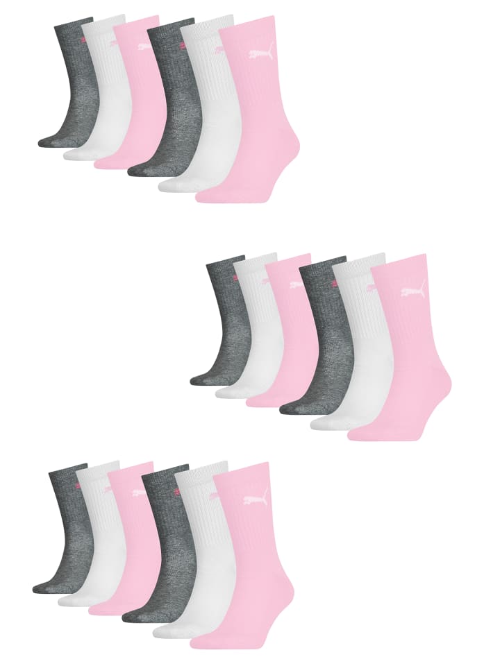 Puma Socken PUMA JUNIOR CREW 18P in Rose 8564 günstig kaufen