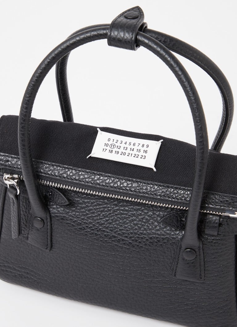 Geantă Maison Margiela 5ac din piele de vițel cu textură cu efect de piele.