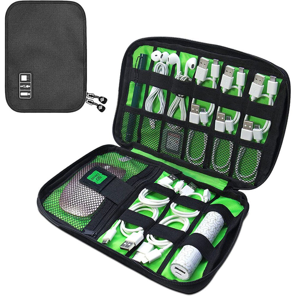 Gravizone Tablettasche Kabeltasche Kabel Organizer Bag (1x Kabeltasche)