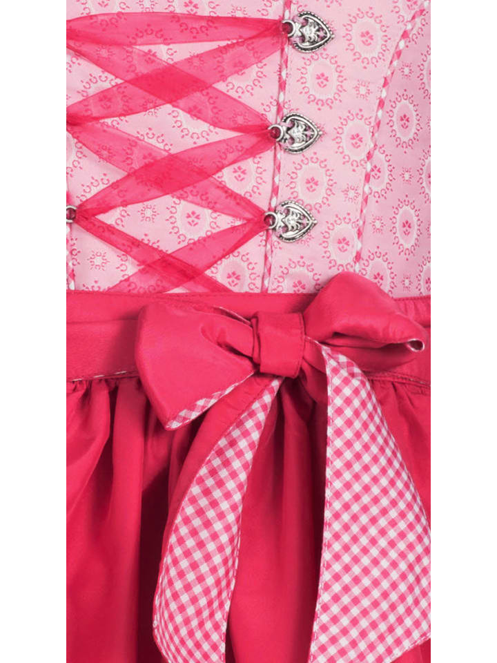Nübler Kinderdirndl 3-teilig Nuria in Pink günstig kaufen