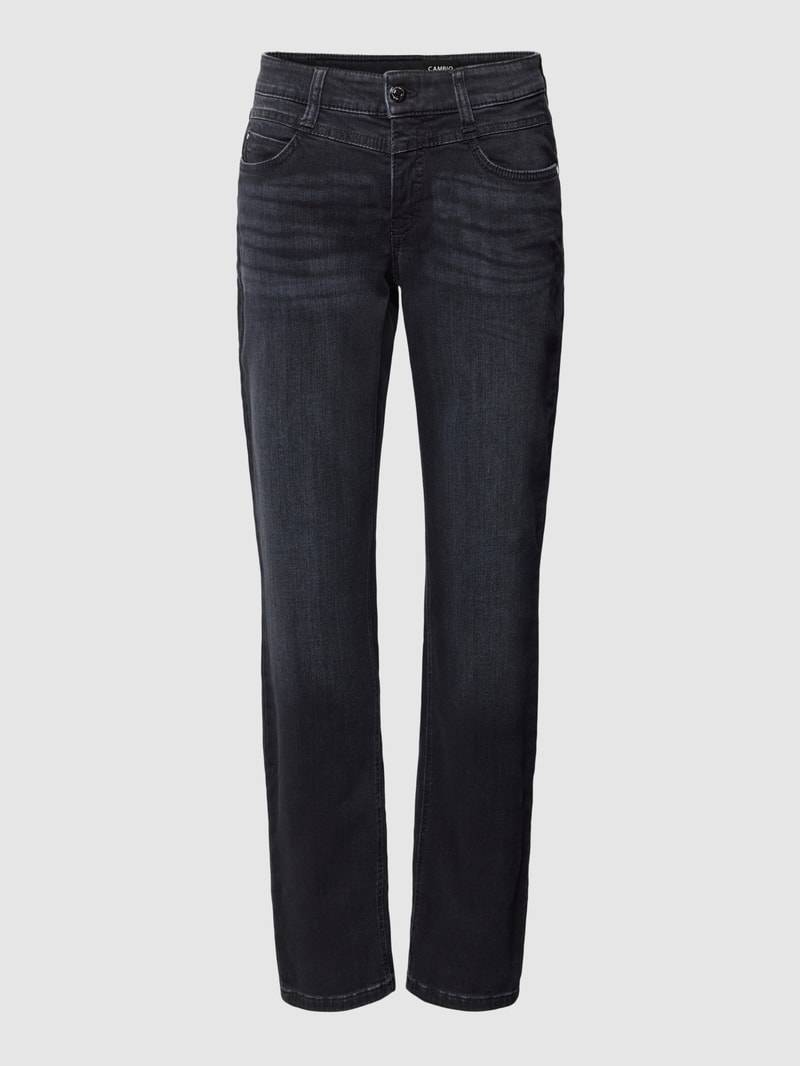 Jeans in verkürzter Passform Modell 'POSH' in schwarz