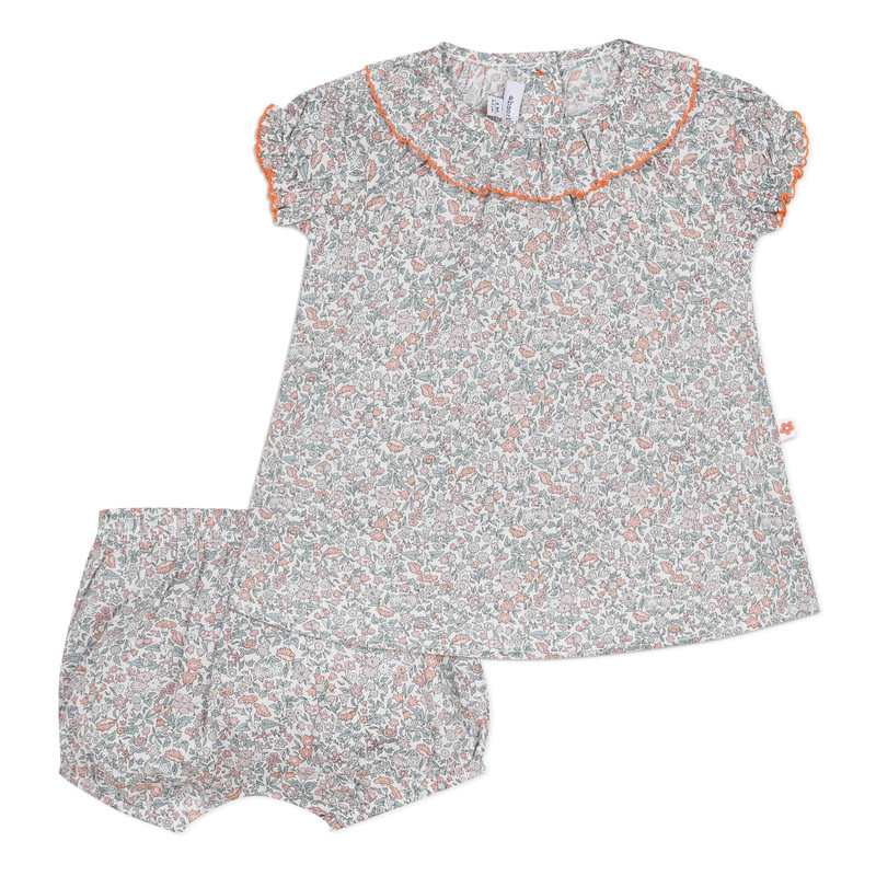 Ensemble en coton à imprimé Liberty naissance Absorba