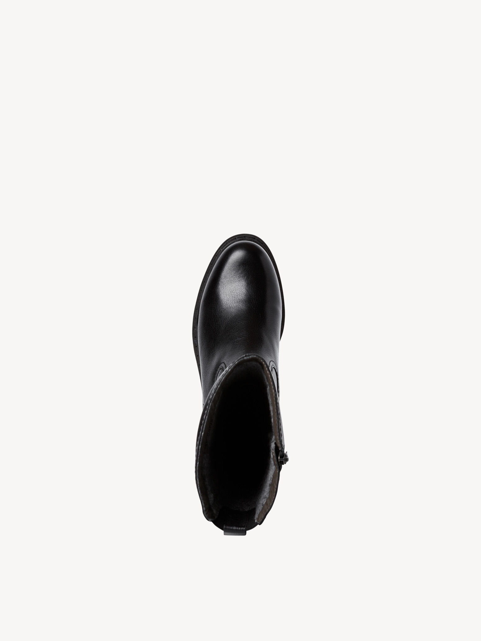 Bottes en cuir - noir