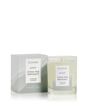 SLOWDAY Awake Stone Pine & Bergamot Duftkerze-190 g