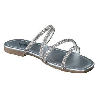 Leone Pantolette in silber