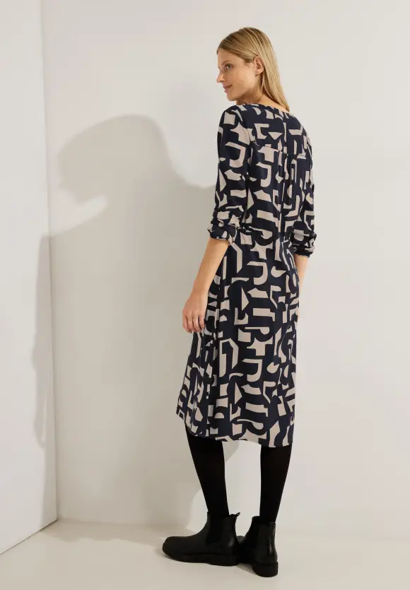 CECIL Viskose Kleid mit Print