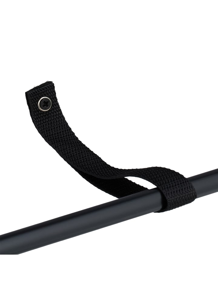 relaxdays Handtuchleiter in Schwarz/ Braun - (B)45,5 x (H)150 x (T)20 cm günstig kaufen onesize
