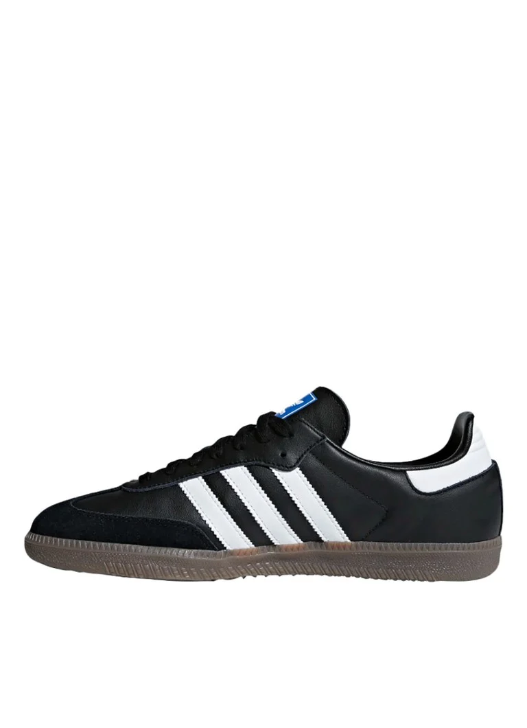 Adidas Samba OG leather sneakers with suede details
